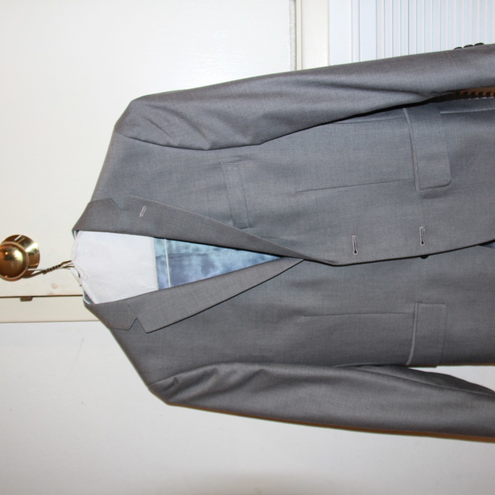 Boys Ralph Lauren Blazer - Size 14R, Gray/Black